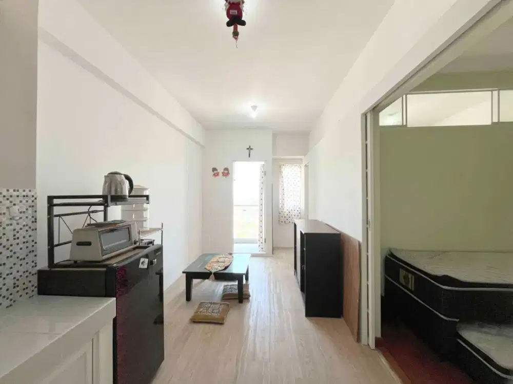 Apartemen puncak dharmahusada tower B 2BR full furnish elektronik