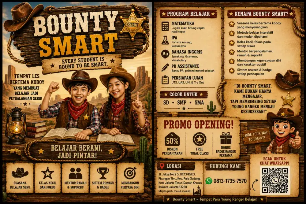 Les SD SMP Seru & Interaktif | Bounty Smart