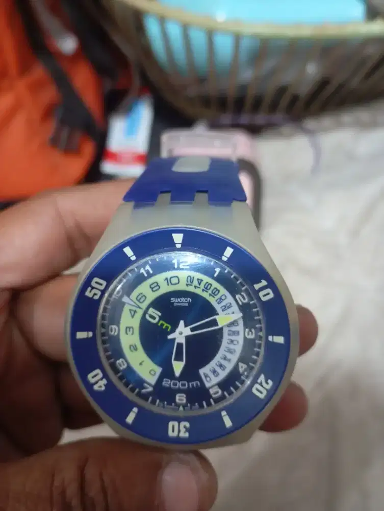 jaual swatch scuba ori 100%