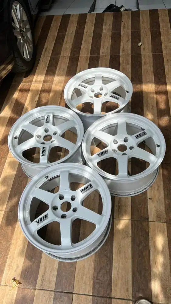 Velg TE37 Ring 18 5x114 Innova Camry Voxy Crv Juke Rush mazda Xpander