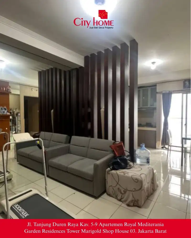 Dijual Medit 2 3BR Furnished Luas Harga Best Deal