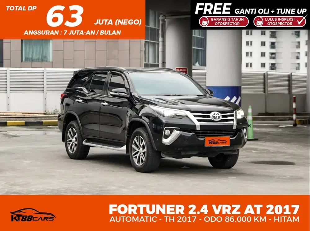 TOYOTA FORTUNER 2.4 VRZ AT 2017