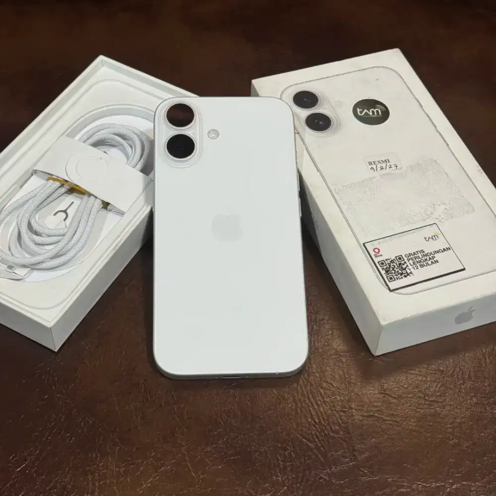 IPhone 16 128GB [White] Garansi Resmi iBox.