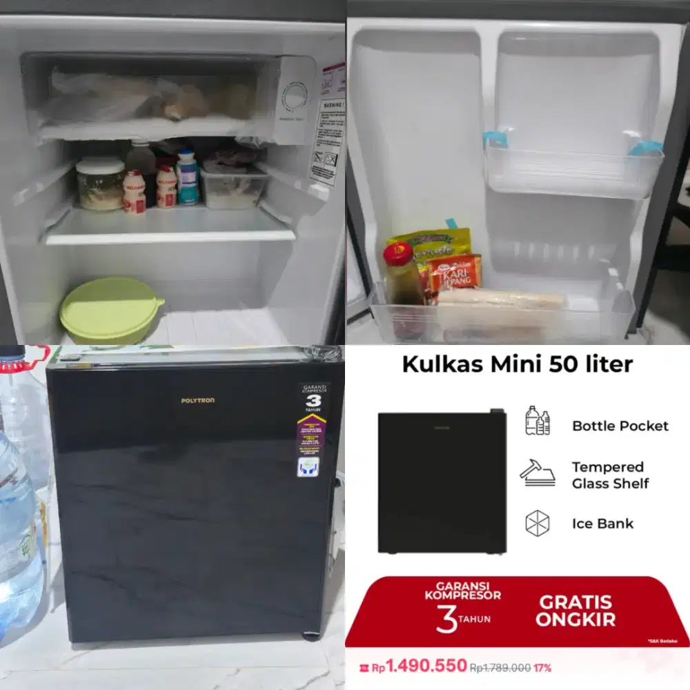 Jual kulkas mini polytron