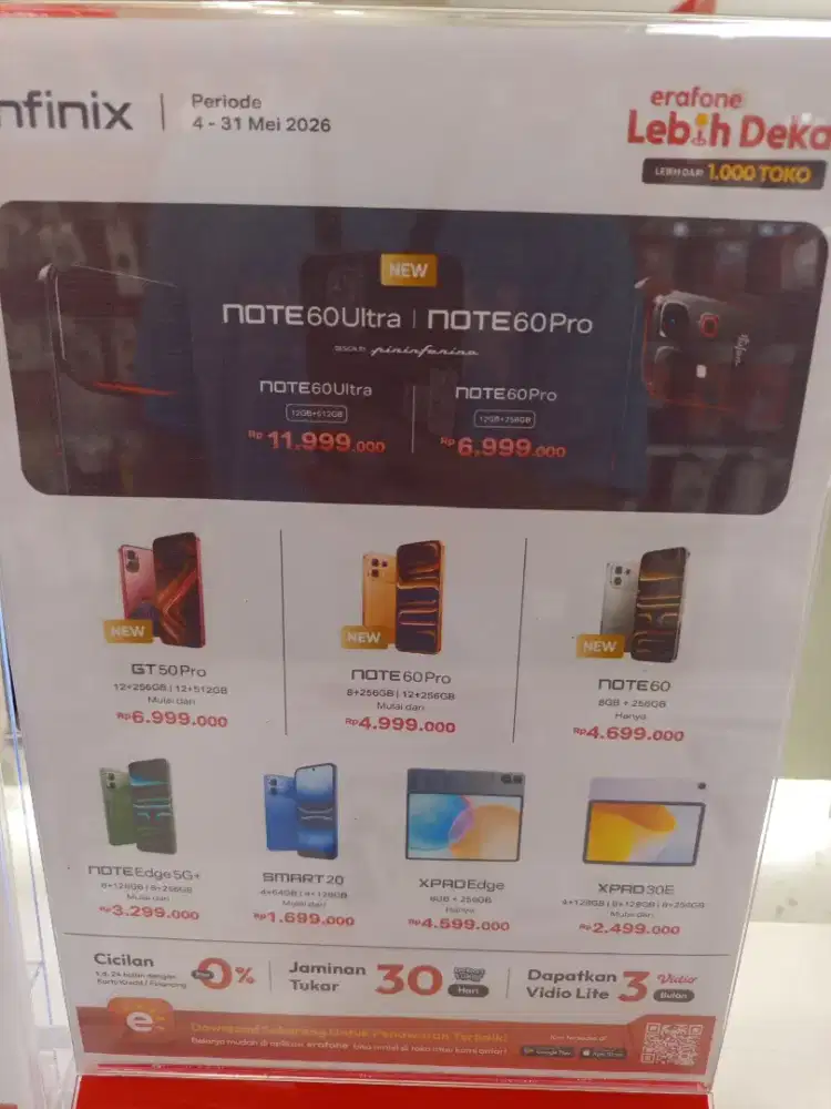 Infinix note 60 pro 8/256