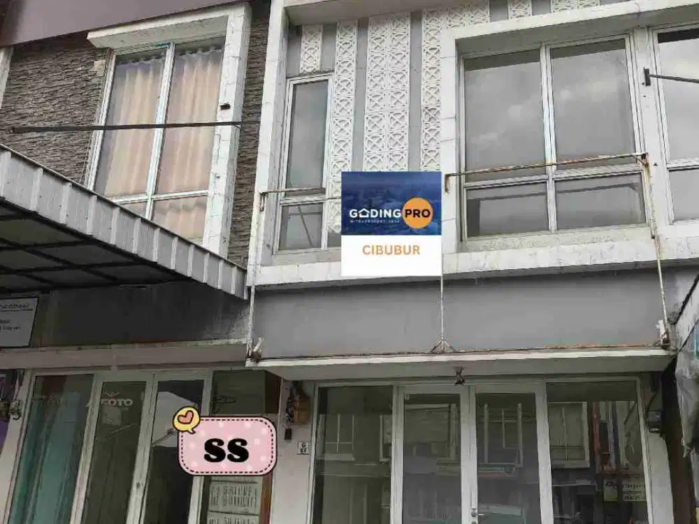 JUAL RUKO KOTA WISATA CIBUBUR BOULEVARD LOKASI RAMAI SIAP PAKAI