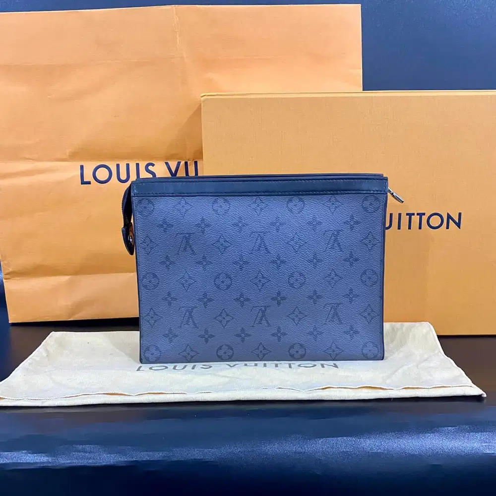Louis Vuitton Voyage Reverse Logo Clutch