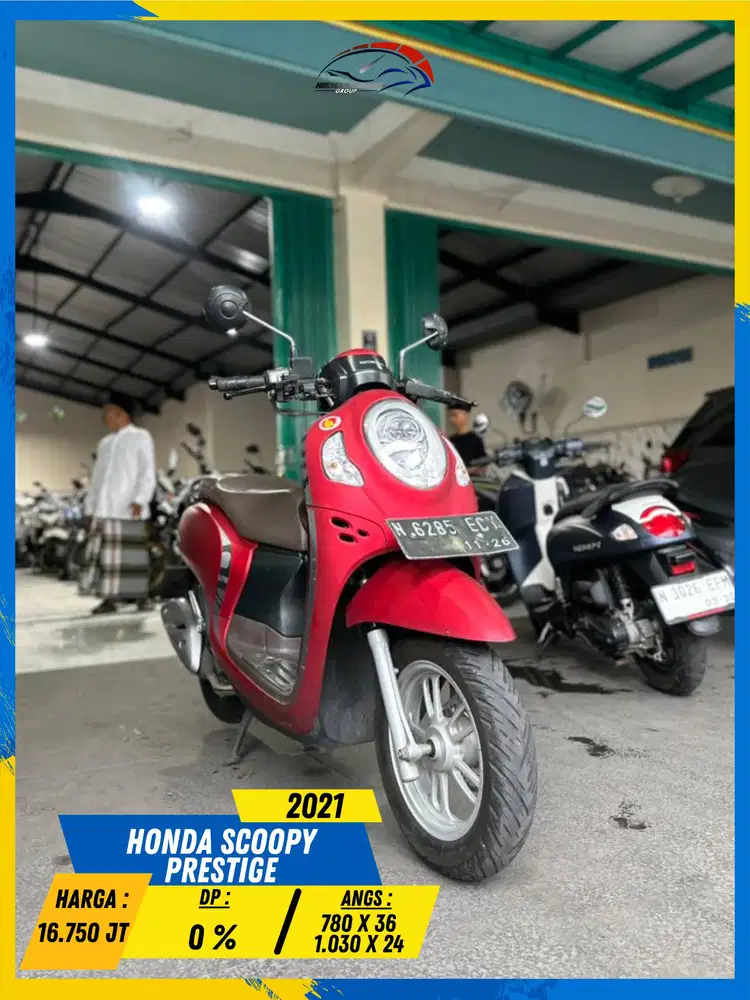HONDA SCOOPY PRESTIGE 2021 SIAP ANGKUT MASZEHH HIKMAH MOTOR KEPUH