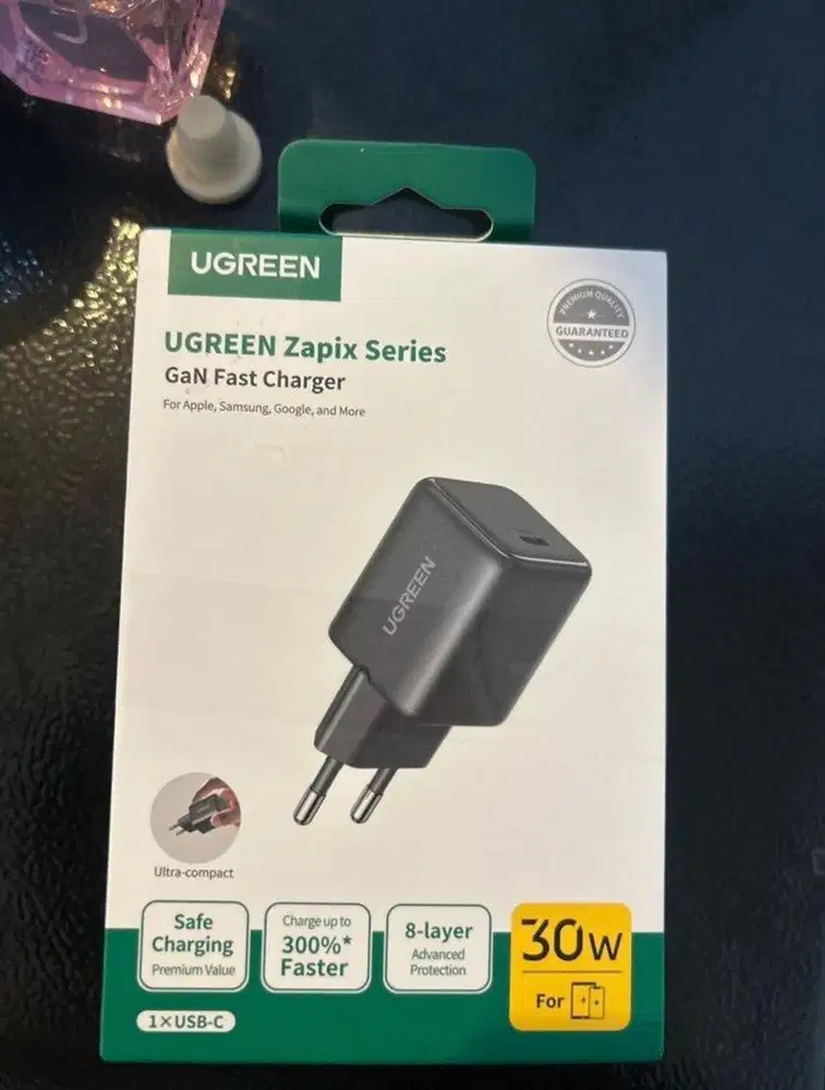 Jual Charger U green 30W lighthing