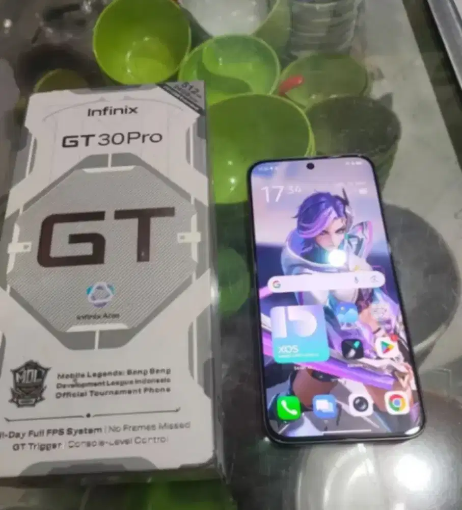 Infinix GT 30 Pro 8/256 Fullset Garansi ON