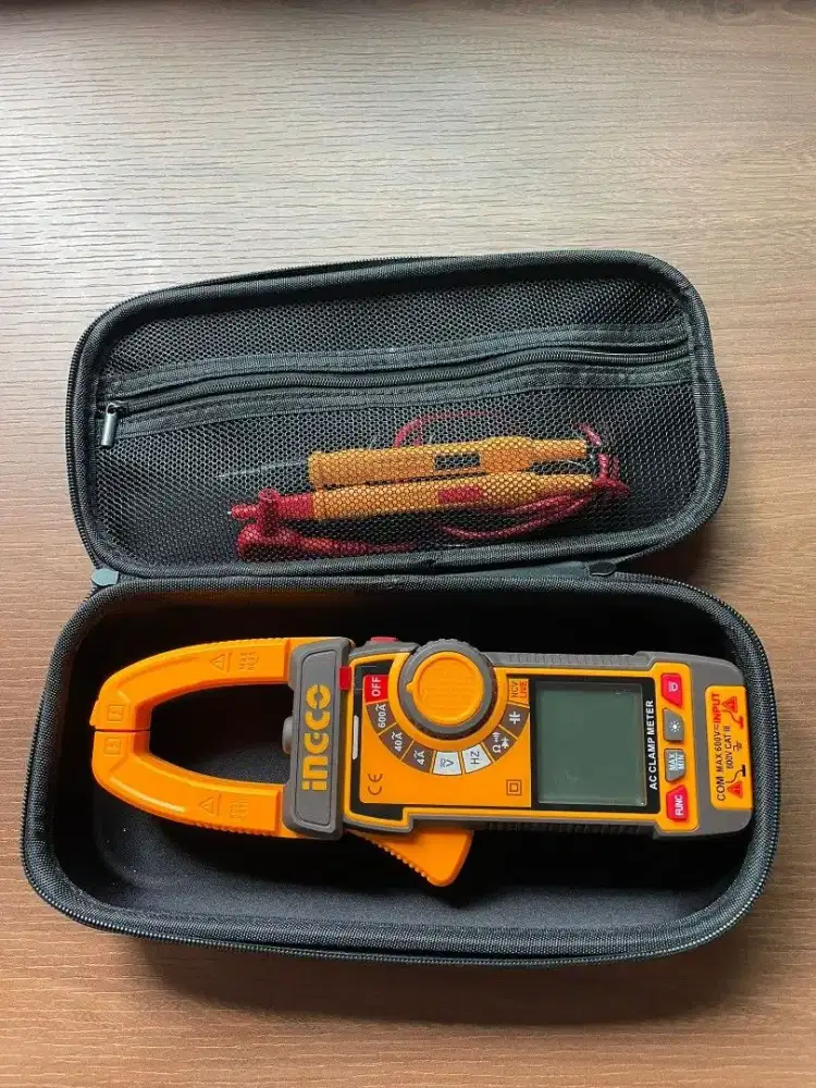 INGCO tang clamp meter ampere digital AC/AD 600A
