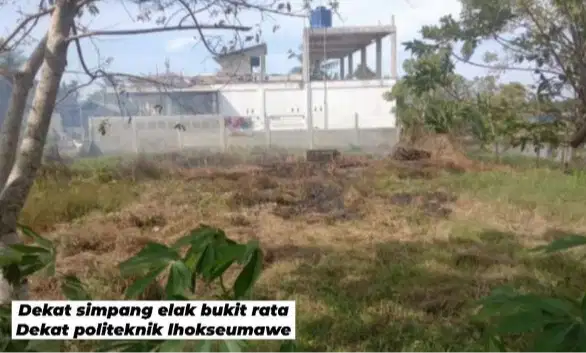 JUAL TANAH LUAS 700M DAERAH ALUE AWE, SHM, ( NEGO )