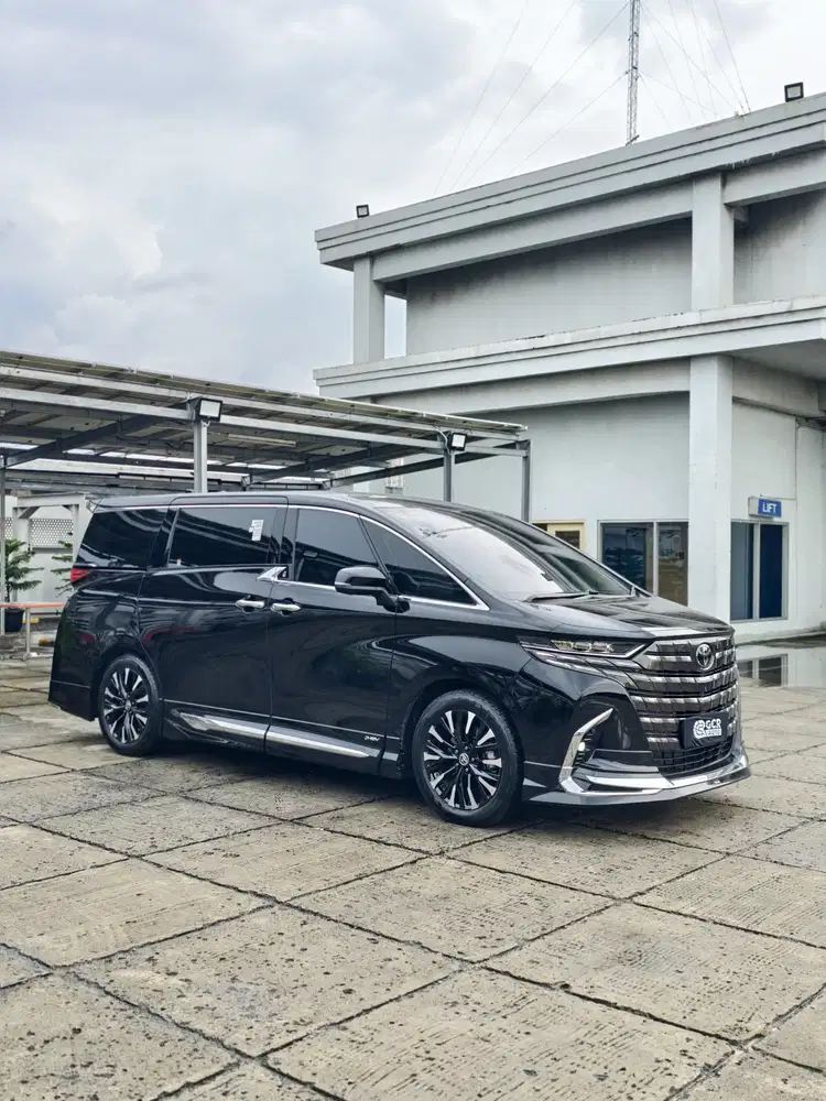 FULL ORI KM 3RB !! TOYOTA ALPHARD G 2.5 HYBRID MODELLISTA 2024 AT