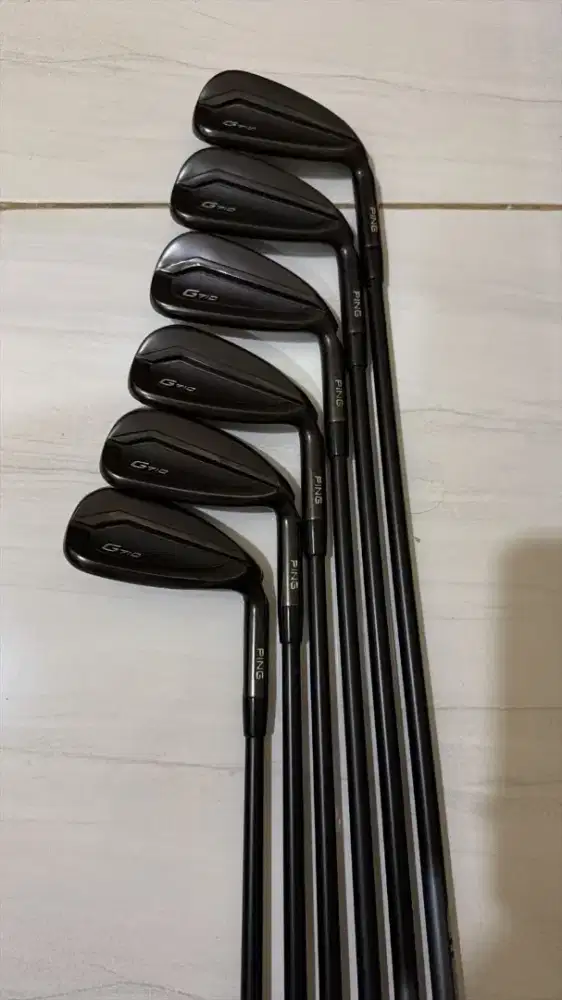 Jual stick Golf G710 merk ping set 5,6,7,8,9 & w (black color)