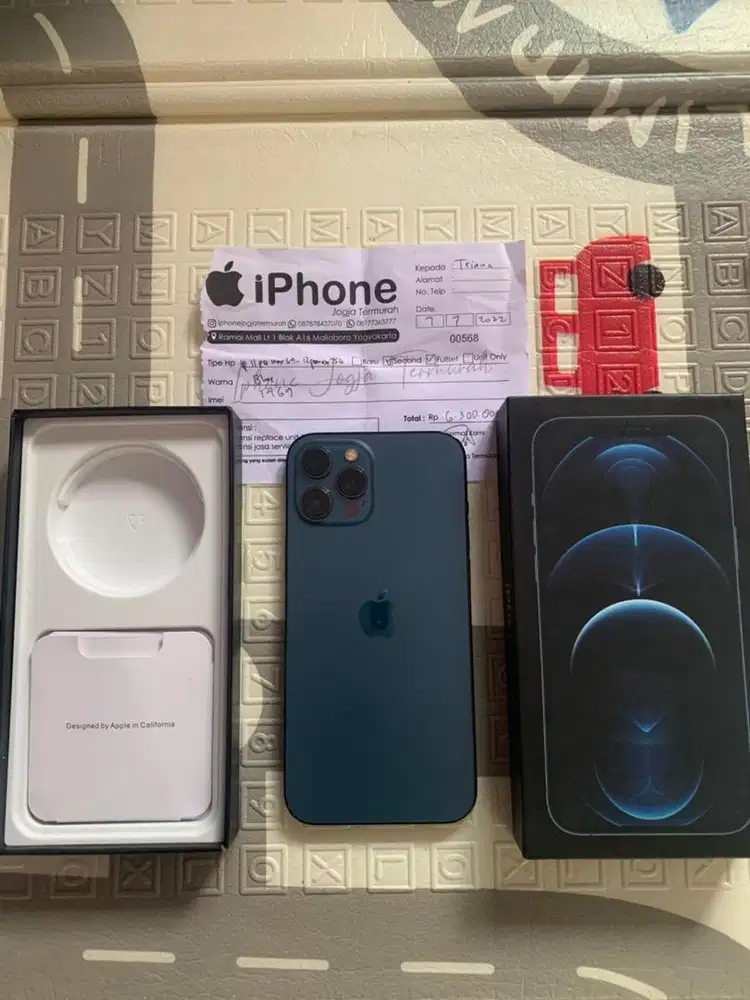 IPHONE 12 PRO MAX 256GB ALL OPERATOR FULL SIAP PAKAI