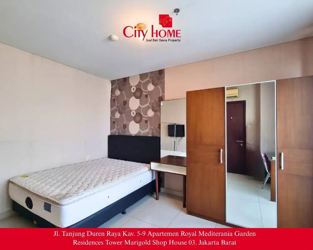 Dijual Apartemen 1 Kamar Di Central Park Sudah SHM