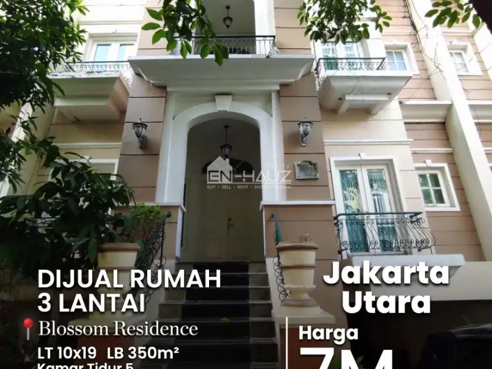 (SPDY) DI JUAL Rumah Blossom Residence, Jakarta Utara