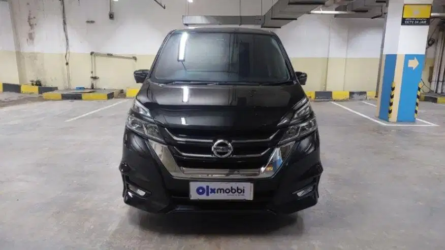 DP MURAH Nissan Serena 2.0 Highway Star Bensin-AT 2019 Hitam C8TMB