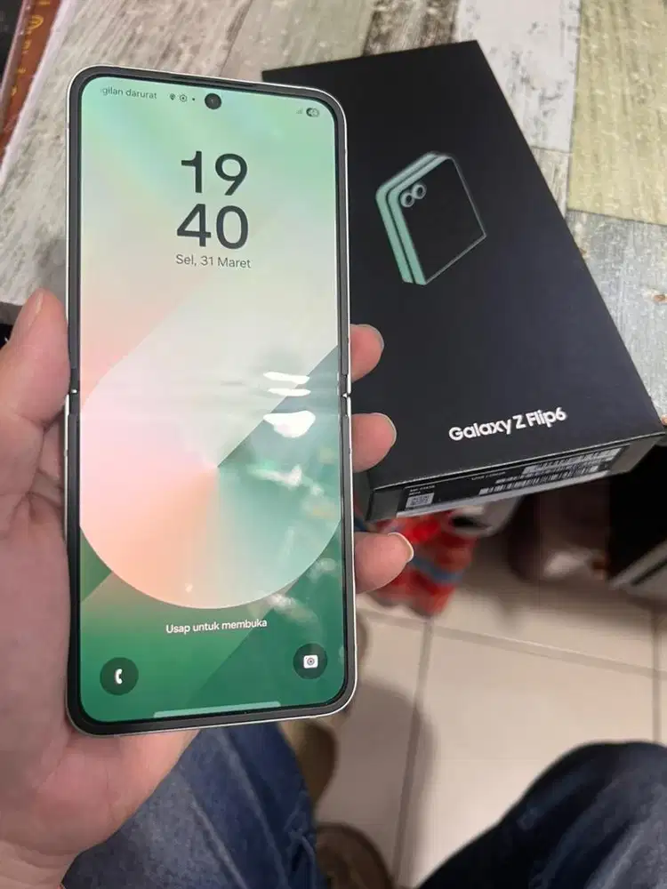Samsung z flip 6 ram 12/256 istimewah harga net aja