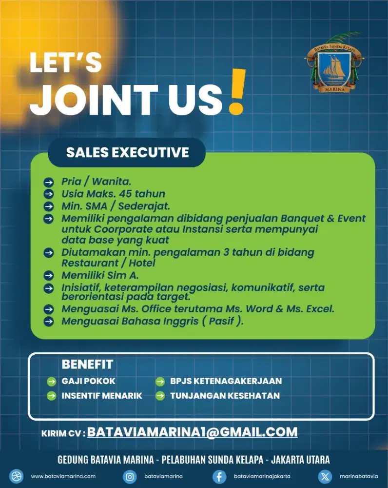 Lowongan Sales executive