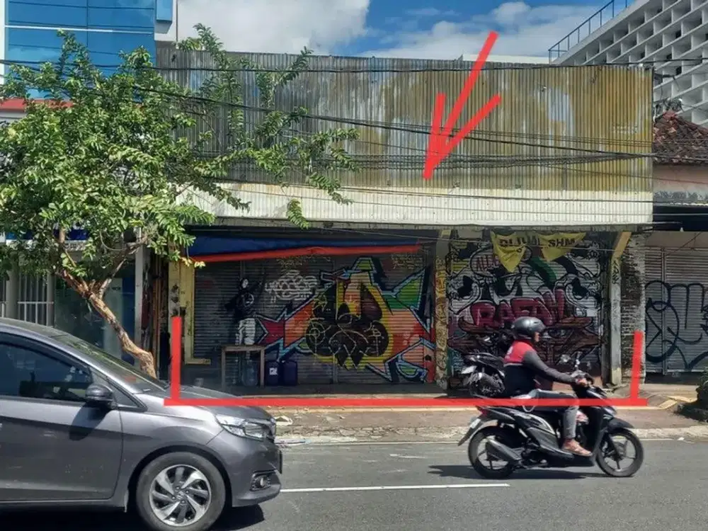 Dijual Tanah Komersial Super Premium Depan Pasar Kranggan Kota Jogja Sangat Dekat Dengan Tugu Yogyakarta