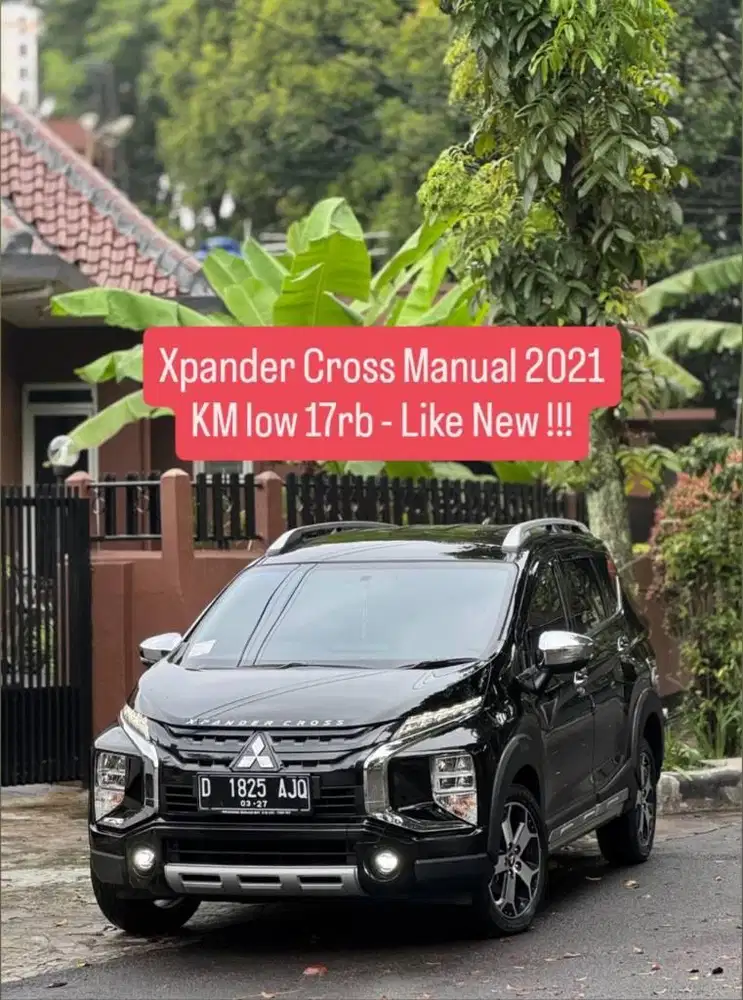 KM low 17rb ANTiK - Xpander Cross Manual 2021 pk an 2022 like new istw