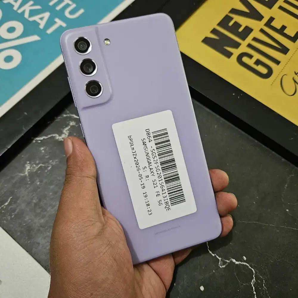 SAMSUNG GALAXY S21 FE 5G 8/128 GB PURPLE RESMI EX SEIN