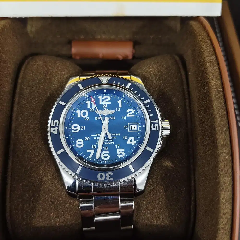 Breitling Superocean II 42 Ref. A17365 500M Diver Fullset 2018