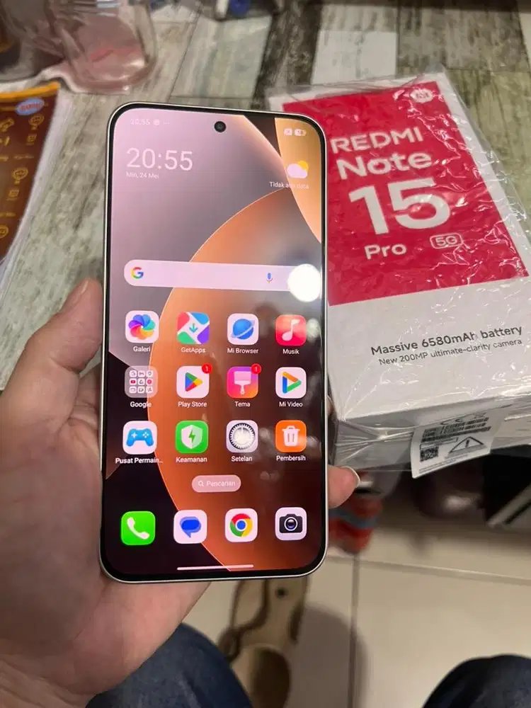 Redmi note 15 pro 5G 8/256 super istimewah baru 2minggu nota lengkap