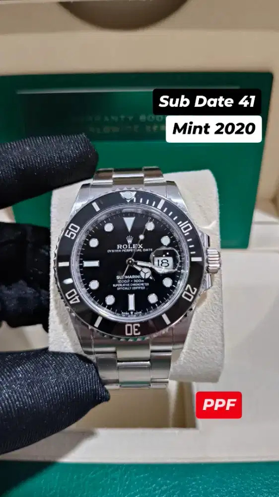 jam tangan Rolex Submariner Date Black 41mm 126610LN