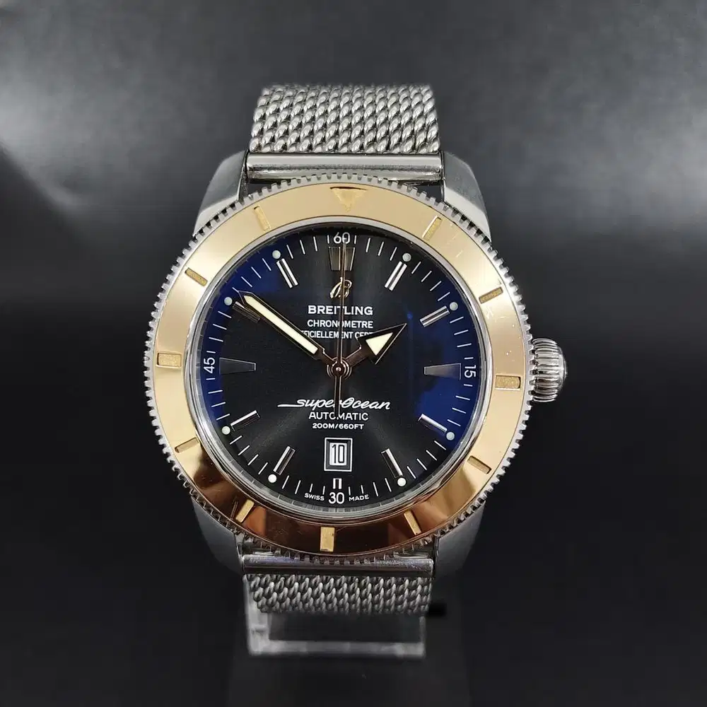 Breitling SuperOcean Heritage U17320 Rose Gold Bezel