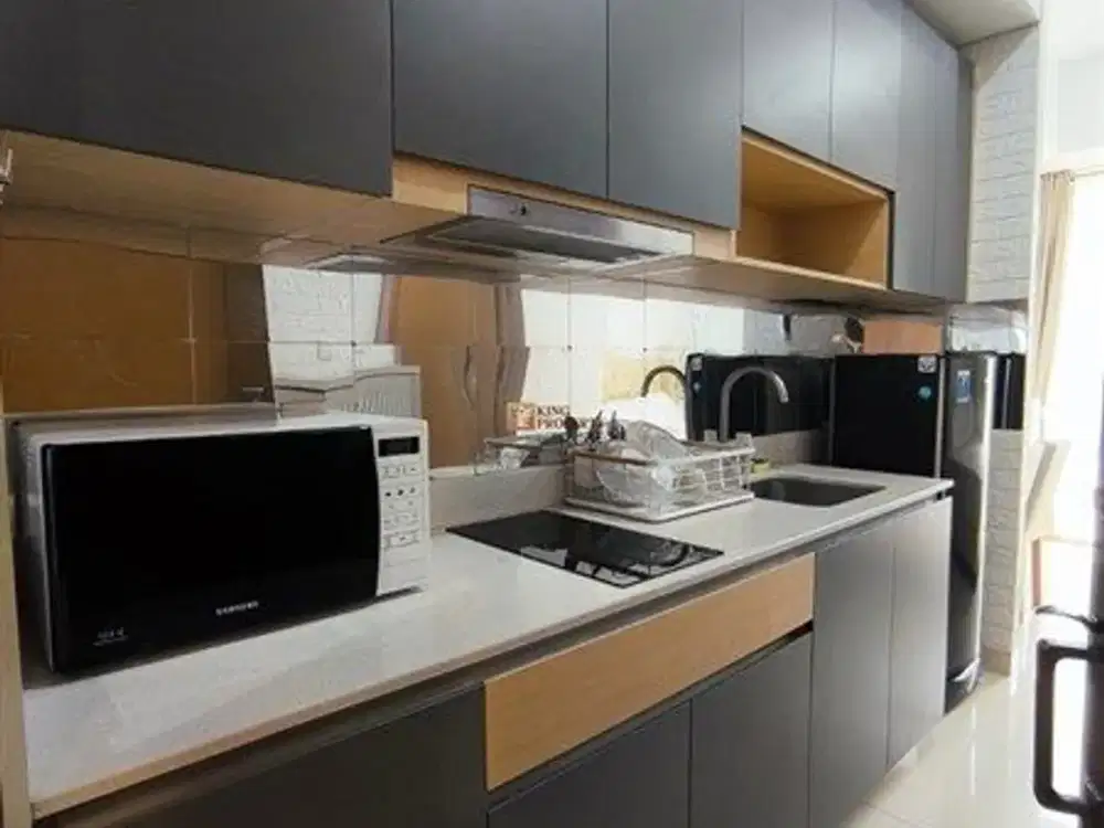 Dijual Studio Apartment Taman Anggrek Residences Furnished Minimalis Rapi, Grogol Petamburan, Tanjung Duren, Jakarta Barat.