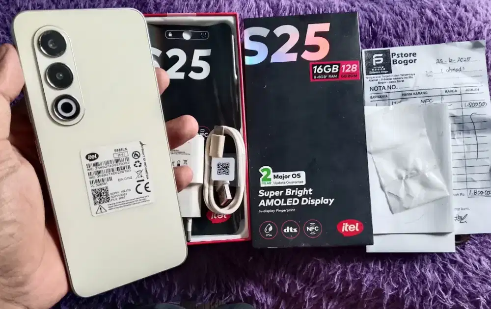 ITEL S25 NFC RAM 8+8/128
