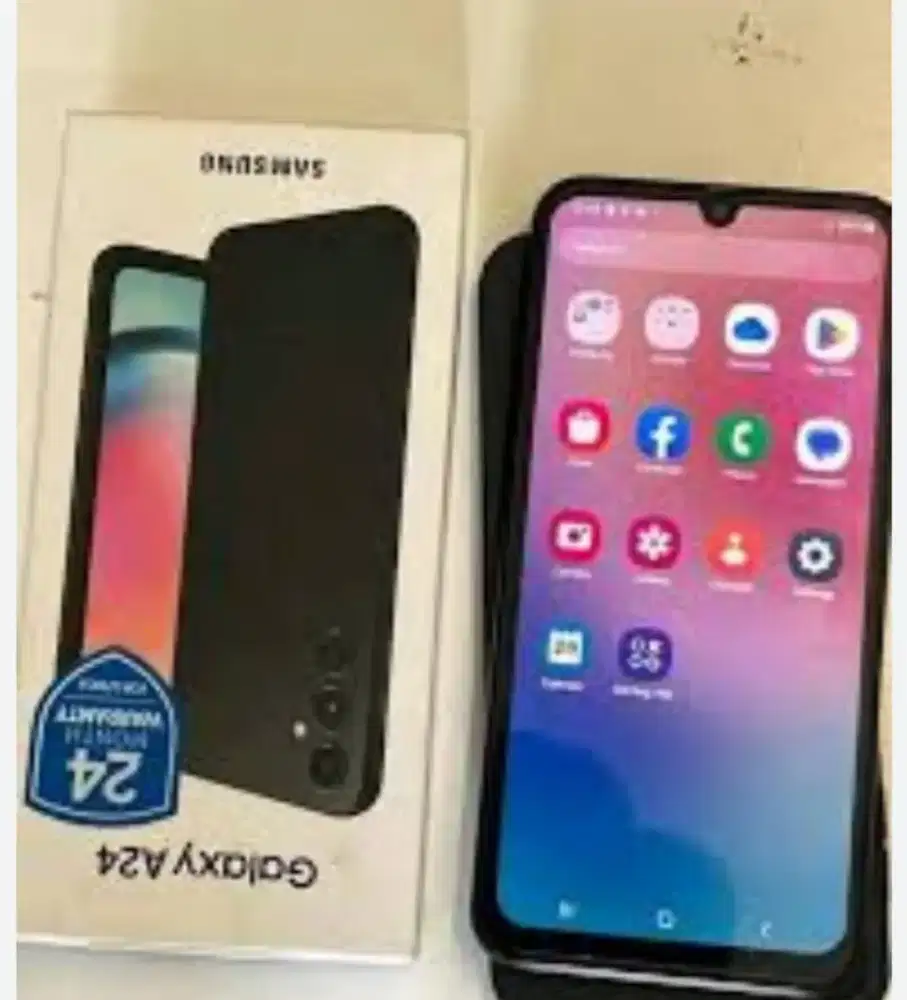 Murah hp Samsung A24 ram 8/128 LKP normal, bs TT