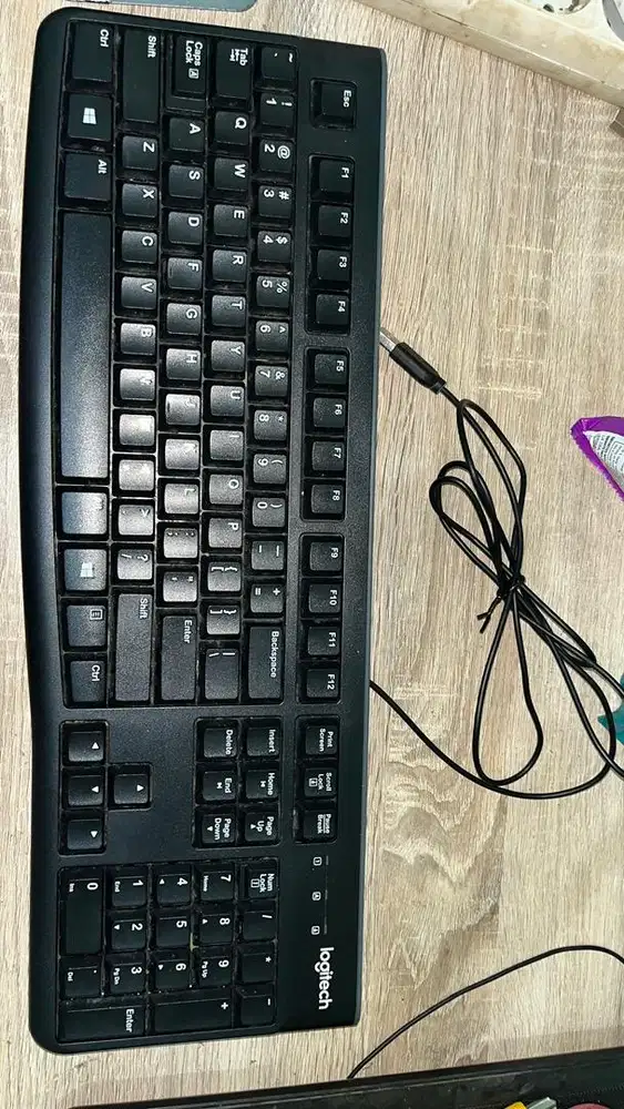 KEYBOARD LOGITECH K120 |Keyboard komputer Laptop