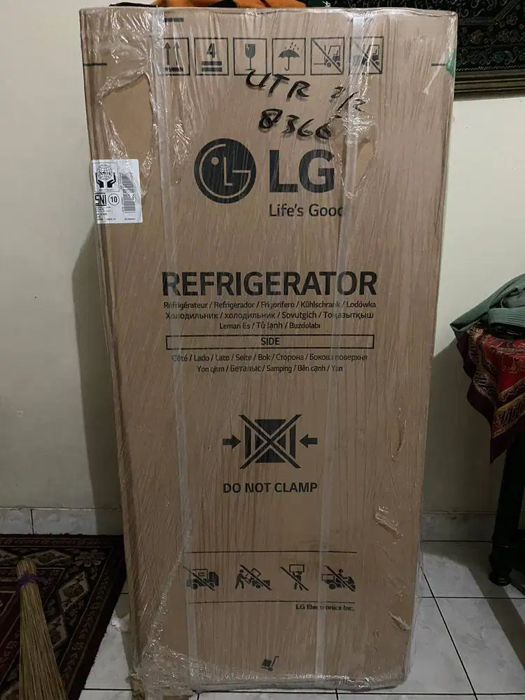 Kulkas LG baru masih segel