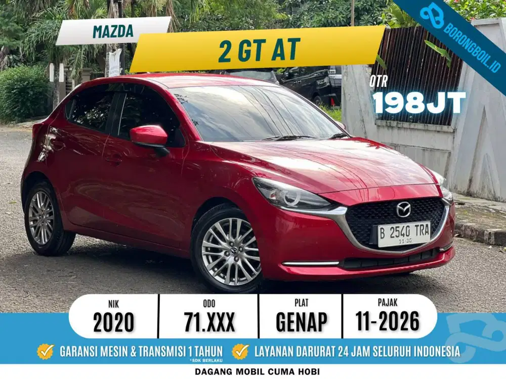 MAZDA 2 GT 1.5 AT 2020 TERMURAH