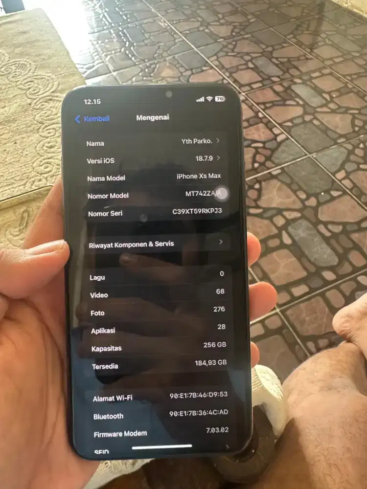 iPhone xs max 256gb