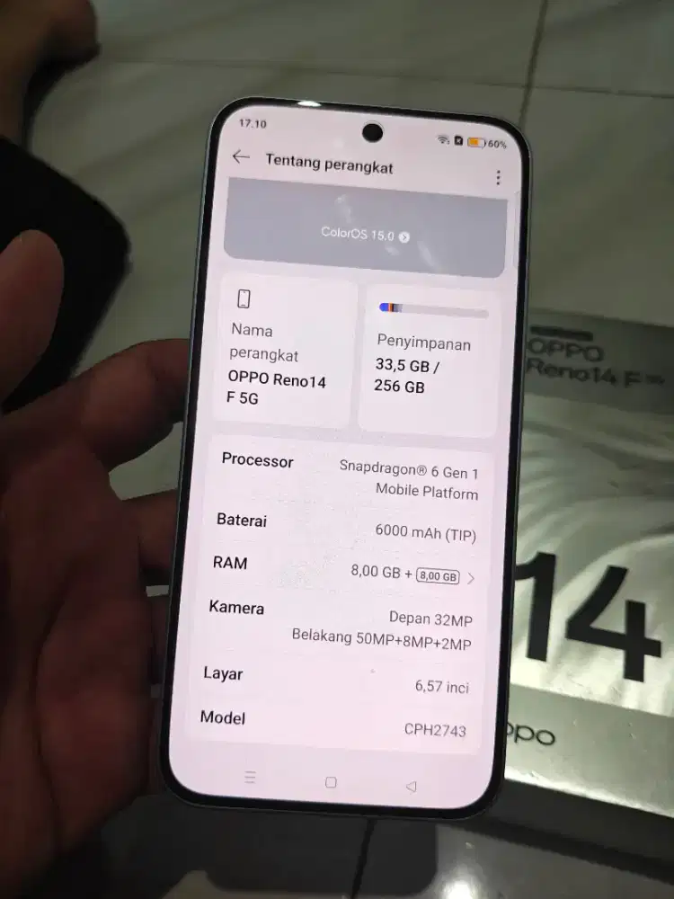 Oppo Reno 14F 8/256