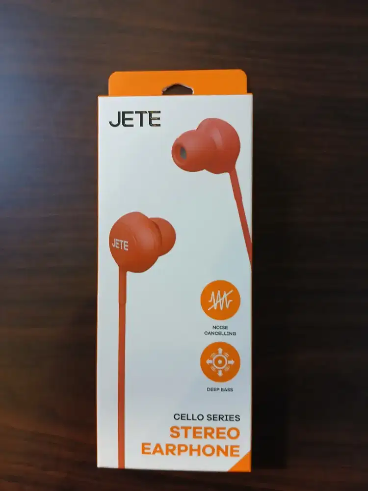 JETE Cello Earphone / Handsfree Super Bass