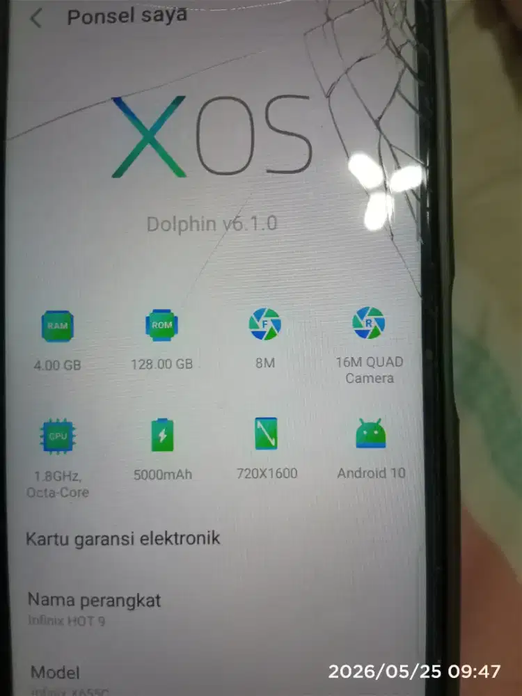 Smartphone murah Infinix hot 9