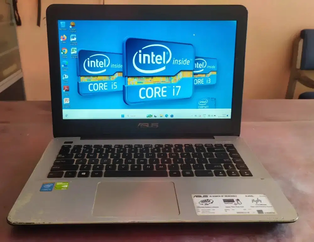 Laptop Asus Core i3 Ram 6GB Windows 11
