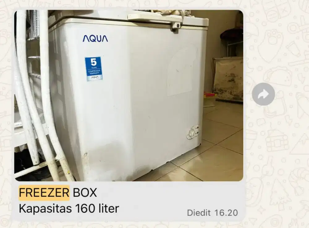 freezer box bagus