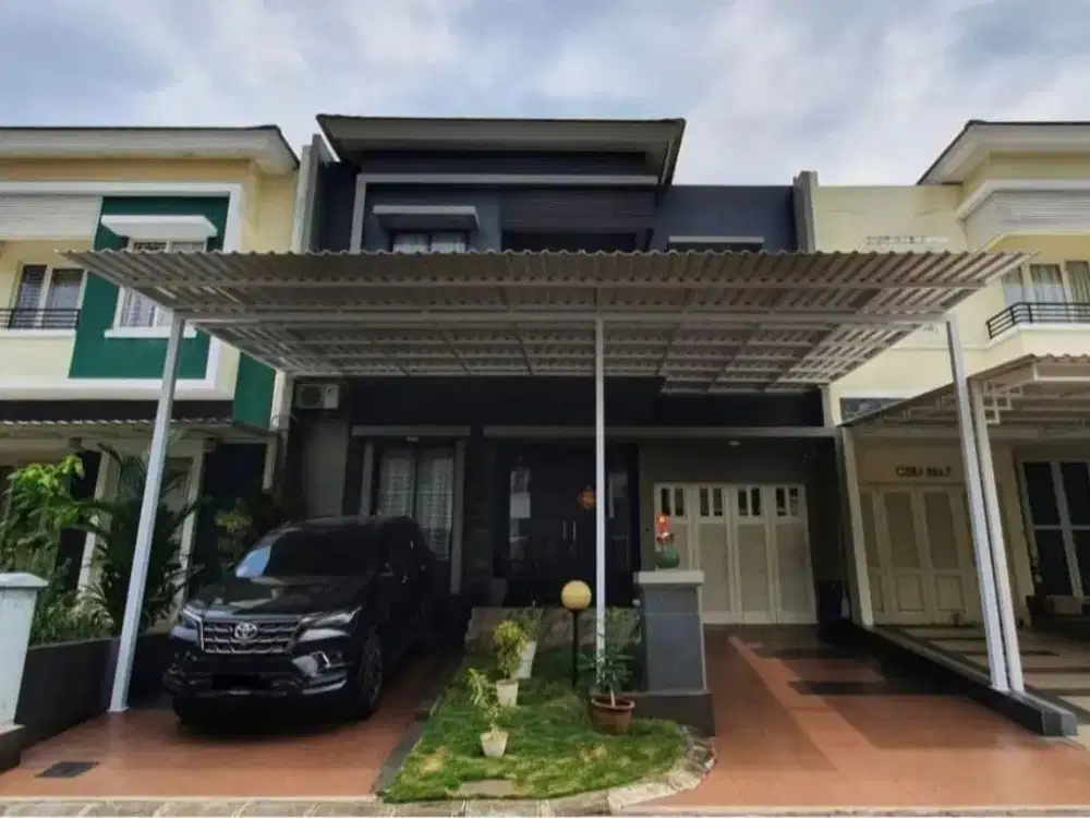 Dijual Rumah 2 Lantai Full Furnished Terenovasi di Kawasan Cluster Summarecon