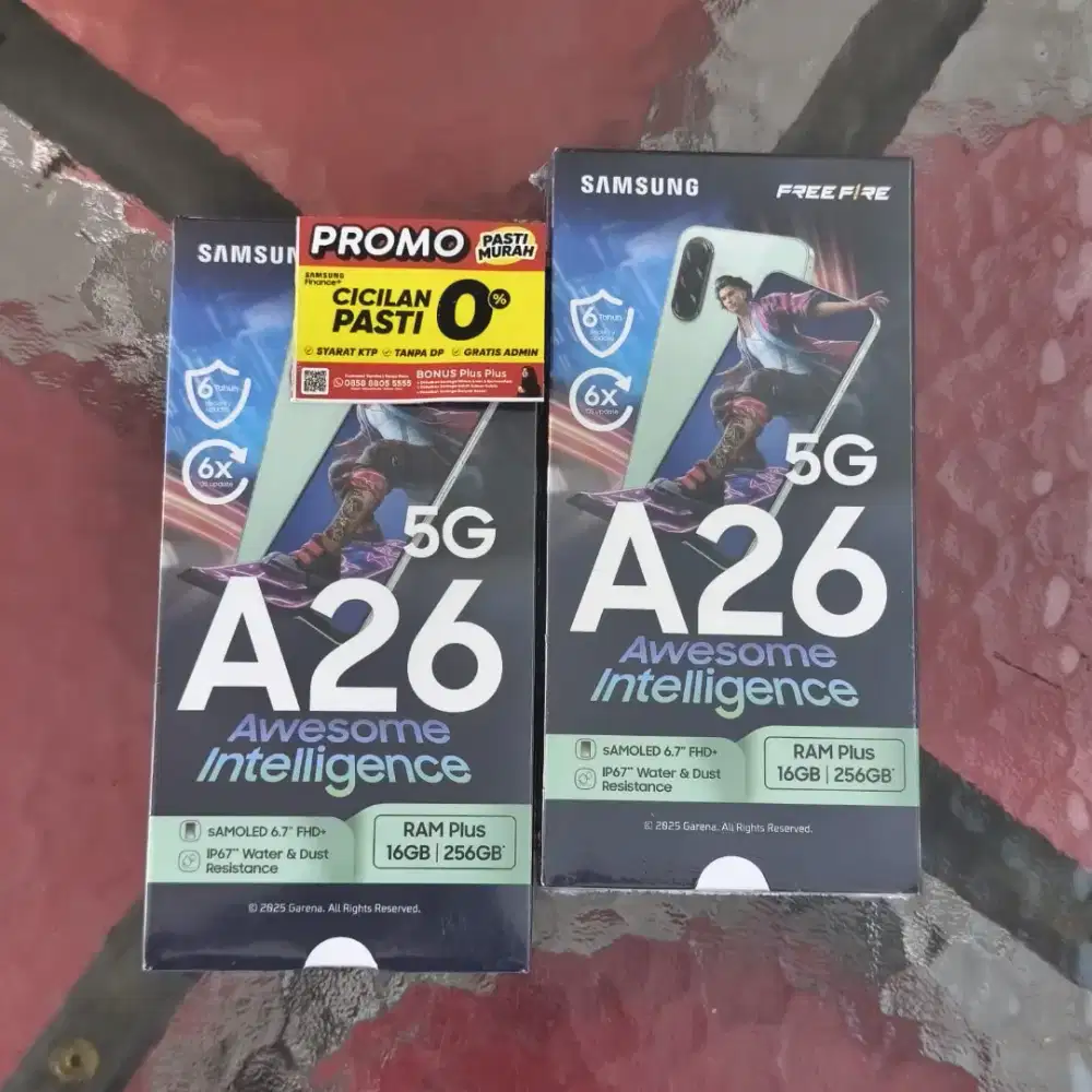SAMSUNG A26 Ready hp samsung A26 gratis adaptor ori stok terbatas