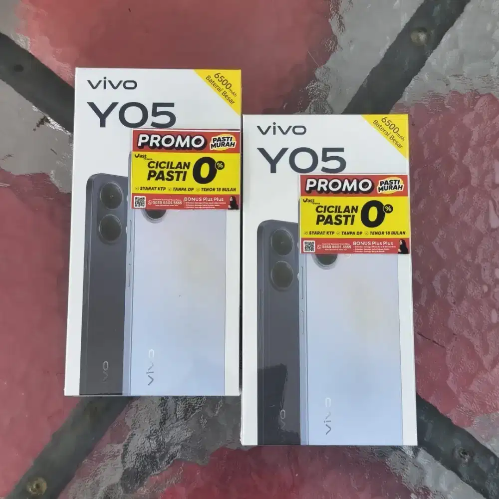 Ready warna lengkap hp vivo Y05 terbaru harga mulai 1jutaan