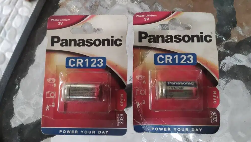 Panasonic Lithium Cylindrical Battery CR123A Original