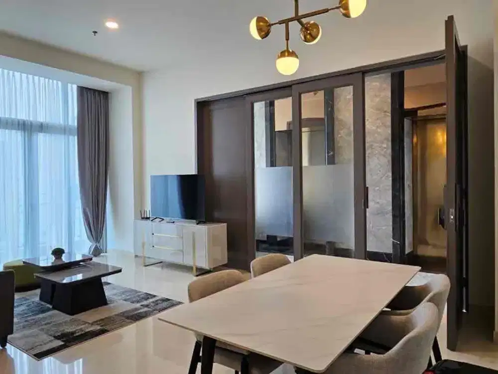 Disewakan apartemen mewah luxury full furnish bagus siap huni di The Stature  Residence Jakarta