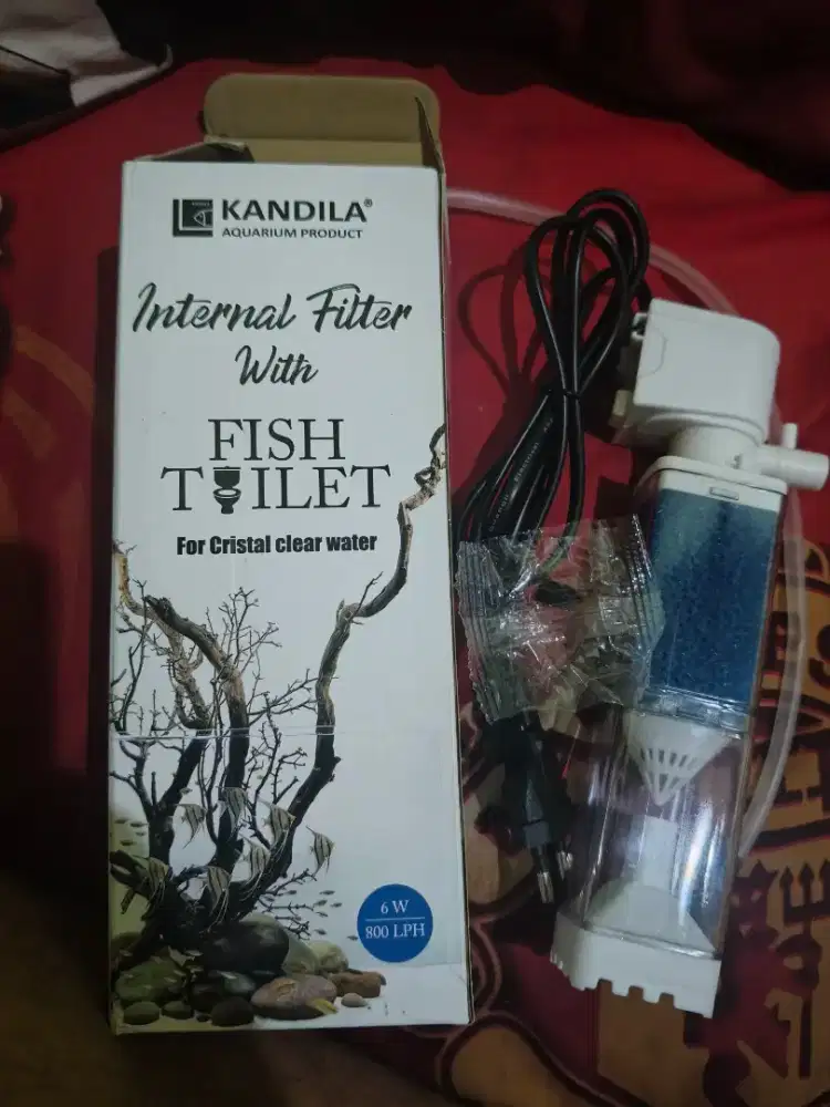 Kandila FT800 Internal Filter With Fish Toilet