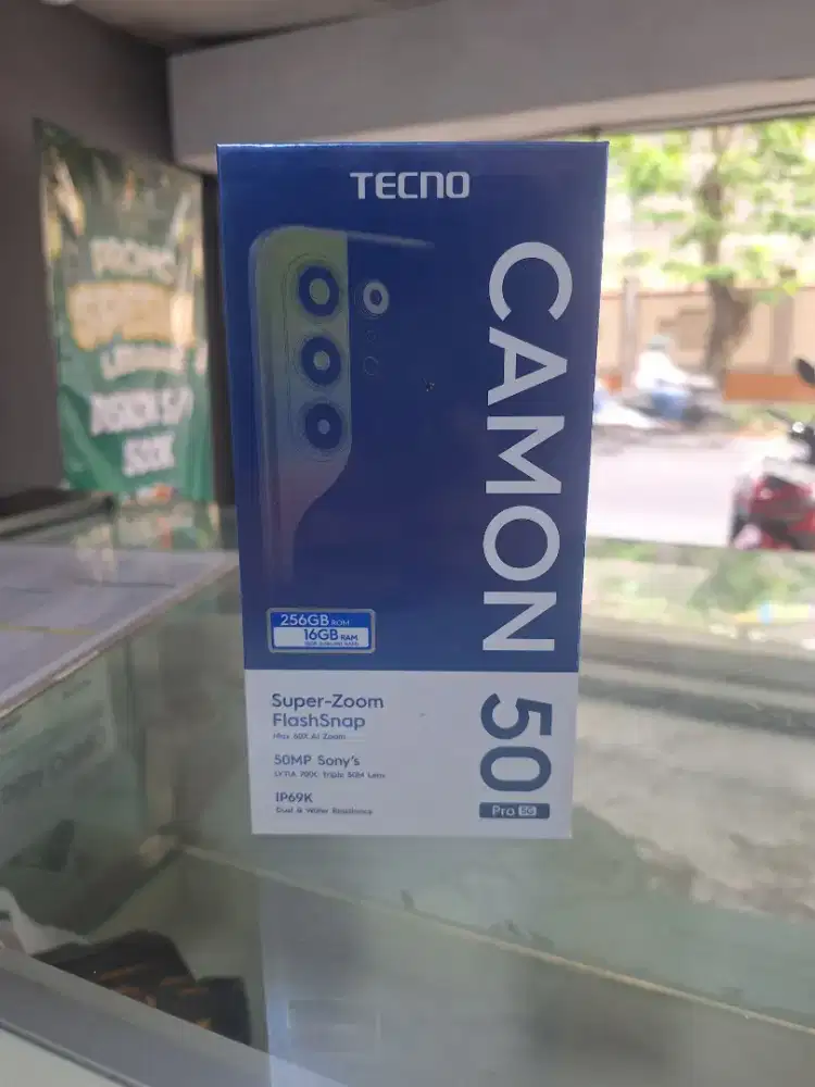 Tecno Camon 50 Pro 5G 12/256 Garansi Resmi 12 Bulan